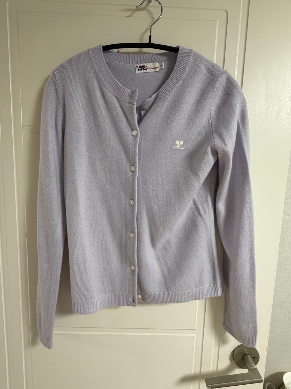 꾸레쥬 연보라색 가디건  상품이미지1