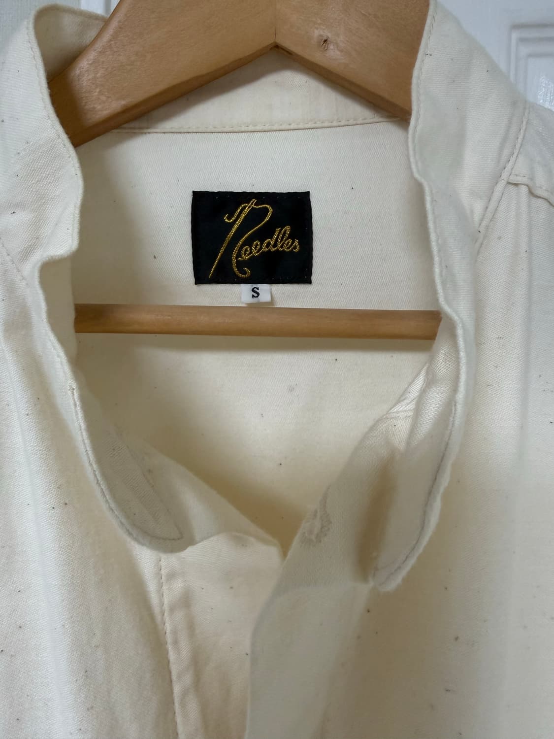 니들스 sc 아미 셔츠 화이트 상품이미지2