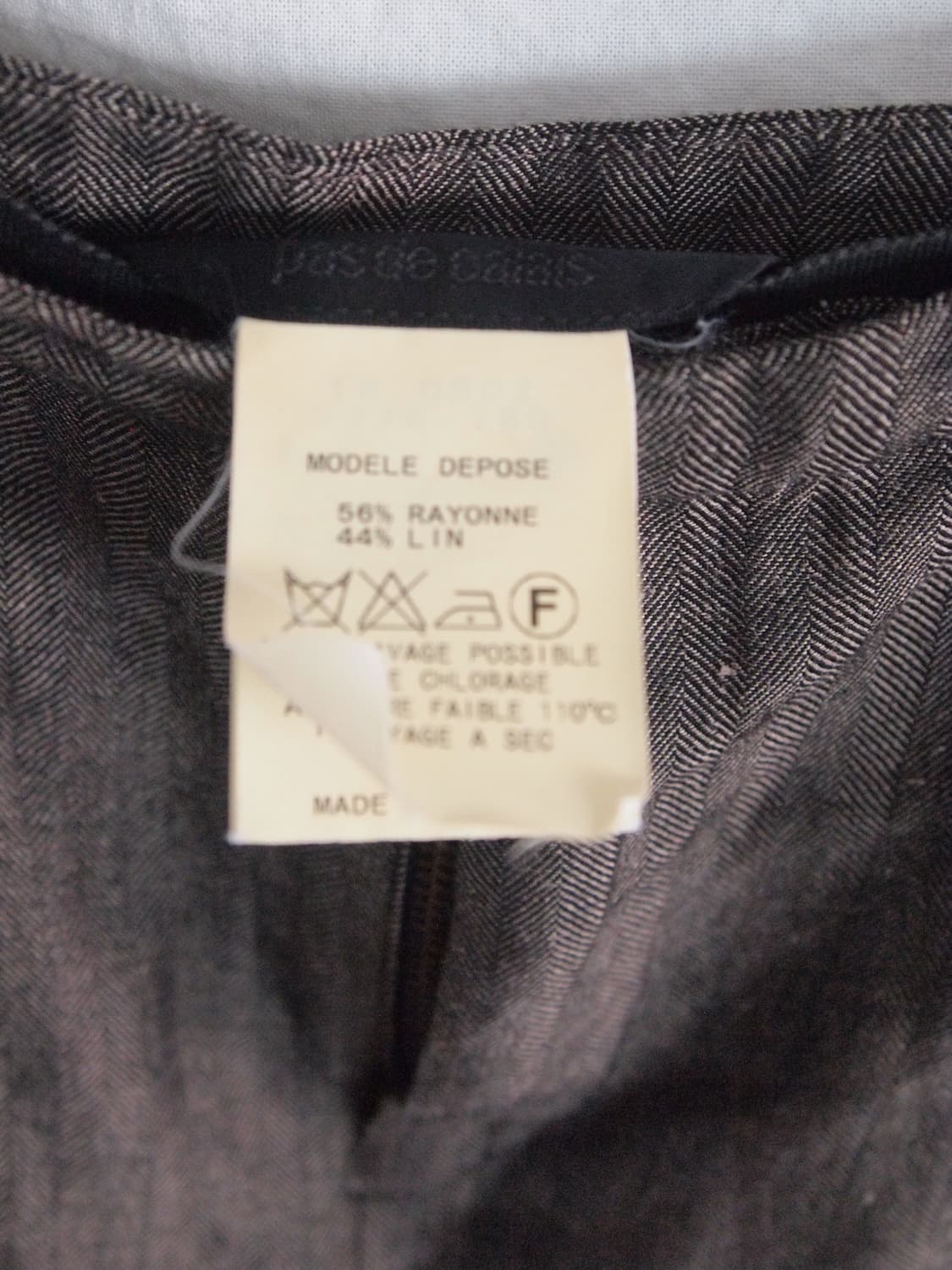 pas de calais 아티저널 아방가르드 카고스커트 상품이미지8