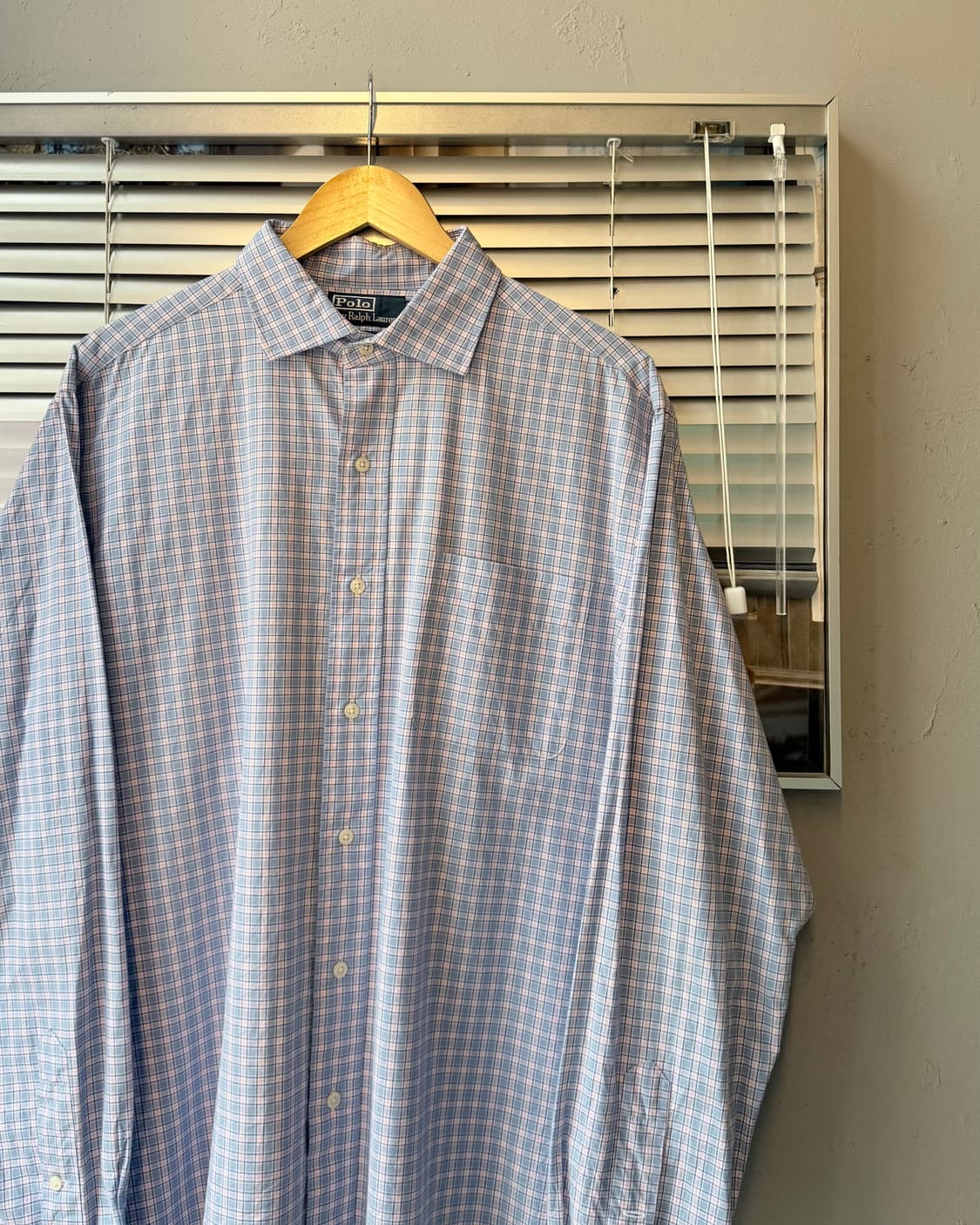 Polo Ralph Lauren BLUE CHECK SHIRT 상품이미지3
