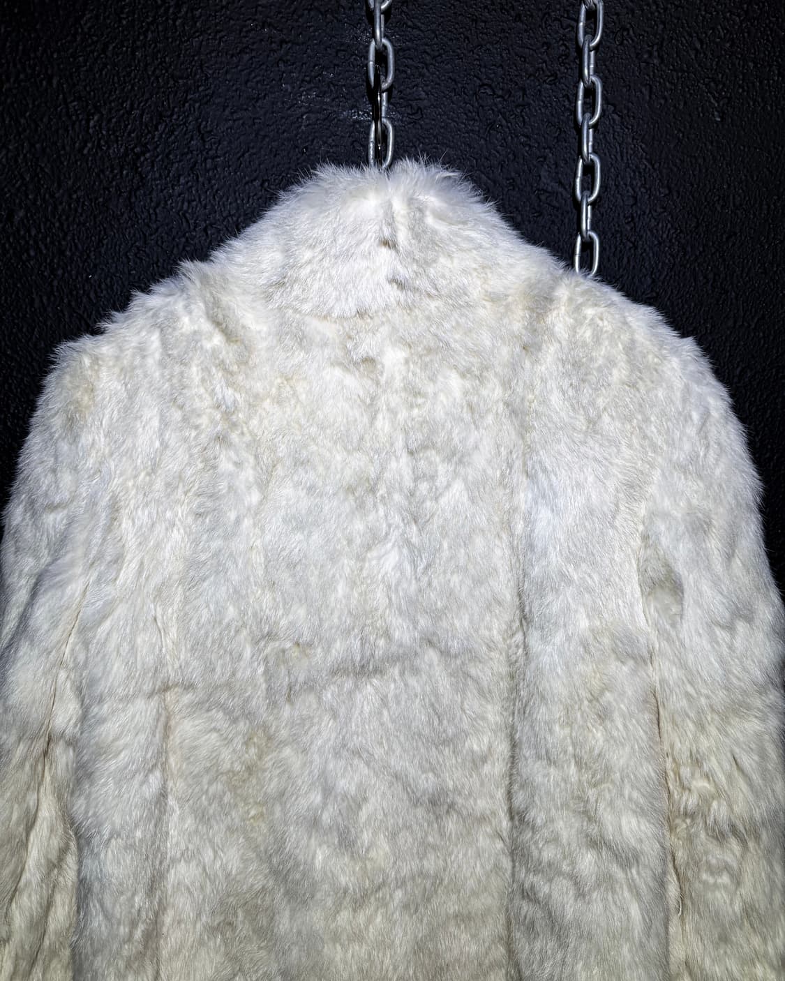 White Real Fur Long Coat 상품이미지6