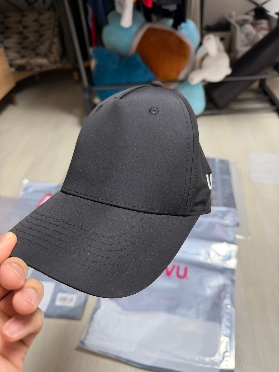 UVU 인시그니아 캡 블랙 상품이미지2