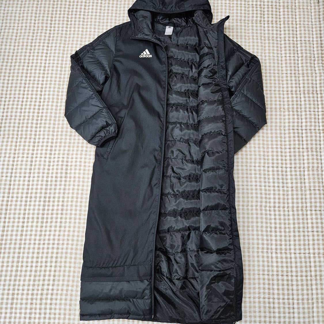 아디다스 오리털 윈터 롱 패딩 남자100 상품이미지7