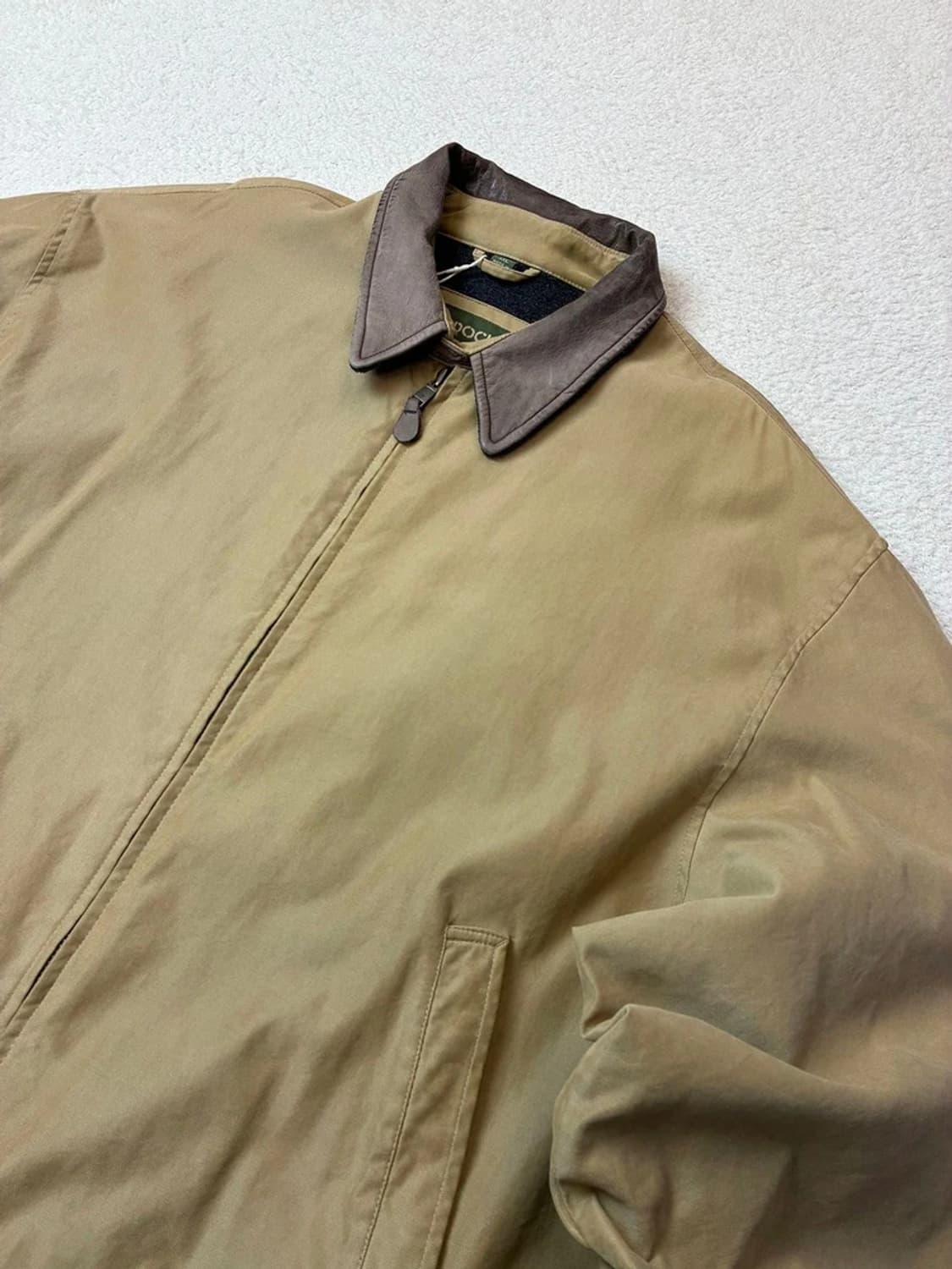 다커스 DOCKERS 90's 소가죽 칼라 헌팅 자켓 PN6098 상품이미지2