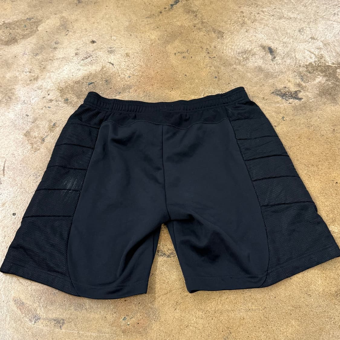 [정품/2XL] 나이키 블랙 트레이닝 바지 반바지 b12 상품이미지3