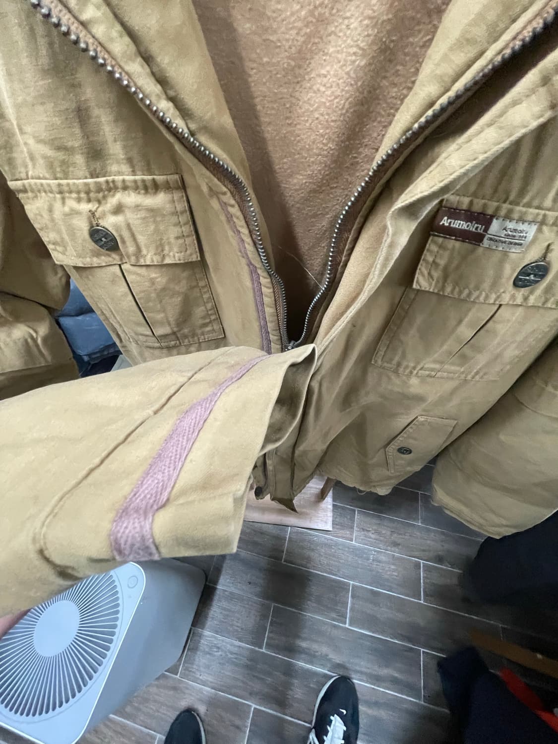 야상자켓 L사이즈 깨끗  상품이미지4