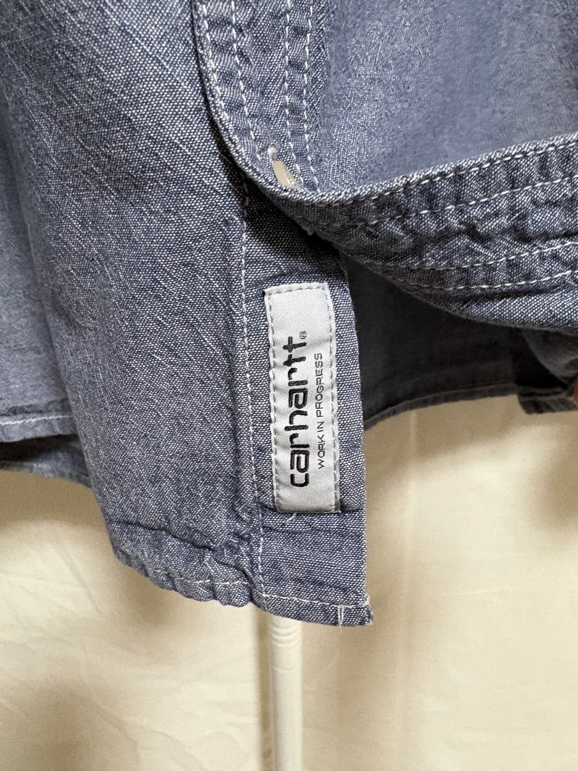 칼하트 윕 샴브레이 워크 셔츠 / 블루, XL 상품이미지9