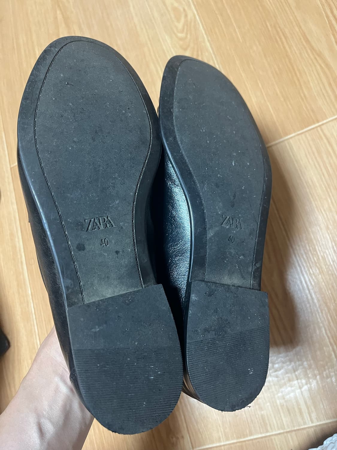 자라 셔링 로퍼 40 상품이미지3