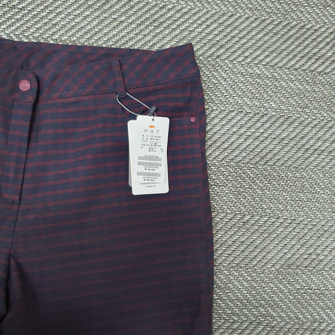 미착용 PAT 스판 팬츠 남자35 상품이미지3
