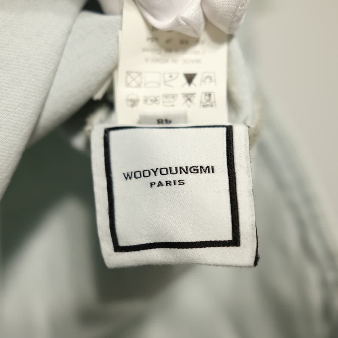 우영미 플라워 데님 반팔 셔츠자켓 상품이미지7