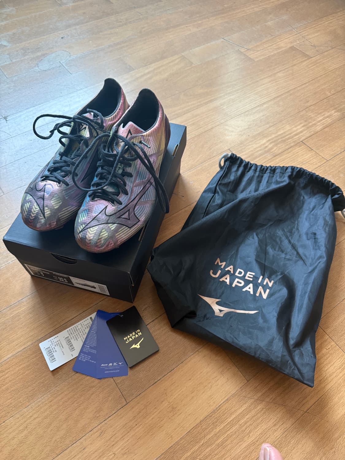 미즈노 알파 2 재팬 축구화 260 상품이미지1