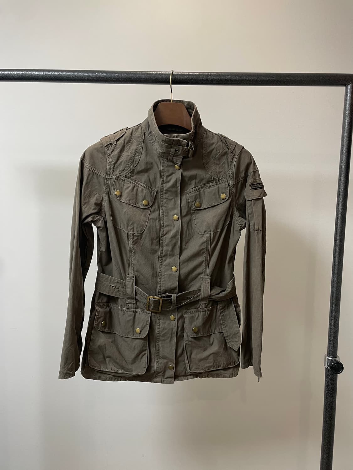 (M) Barour 바버 x 브롬튼 코튼 인터네셔널 자켓 상품이미지1