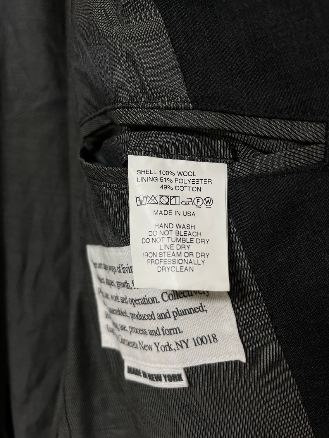 엔지니어드가먼츠 엔도버 자켓 / 차콜 / S (95–100) 상품이미지6