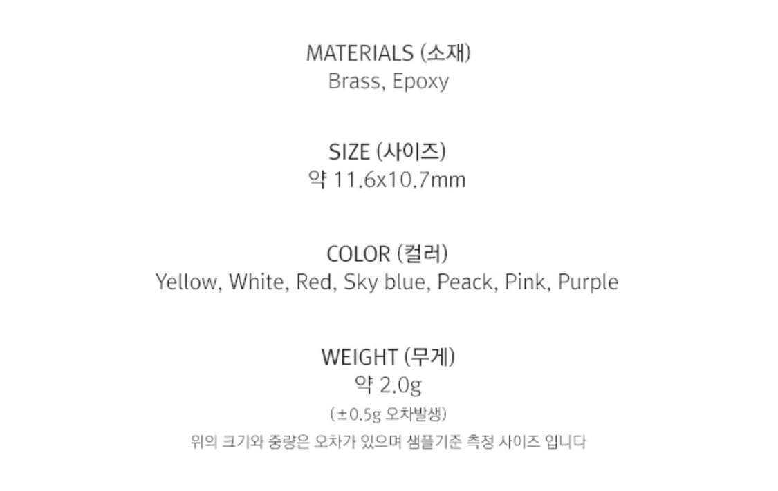 타티아나 카멜리아 플라워 귀걸이 상품이미지3