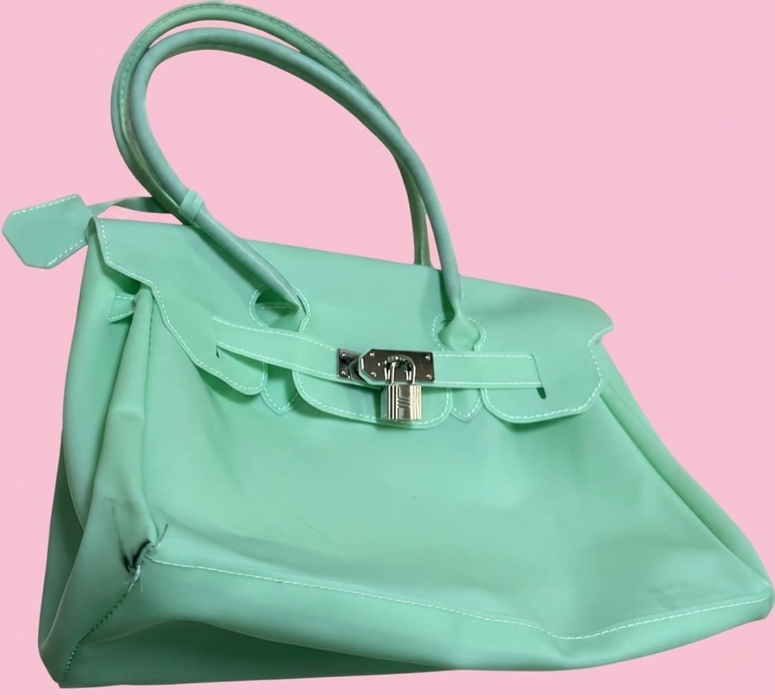 키키 젤리백  버킨젤리 퍼킨백 mint 상품이미지4