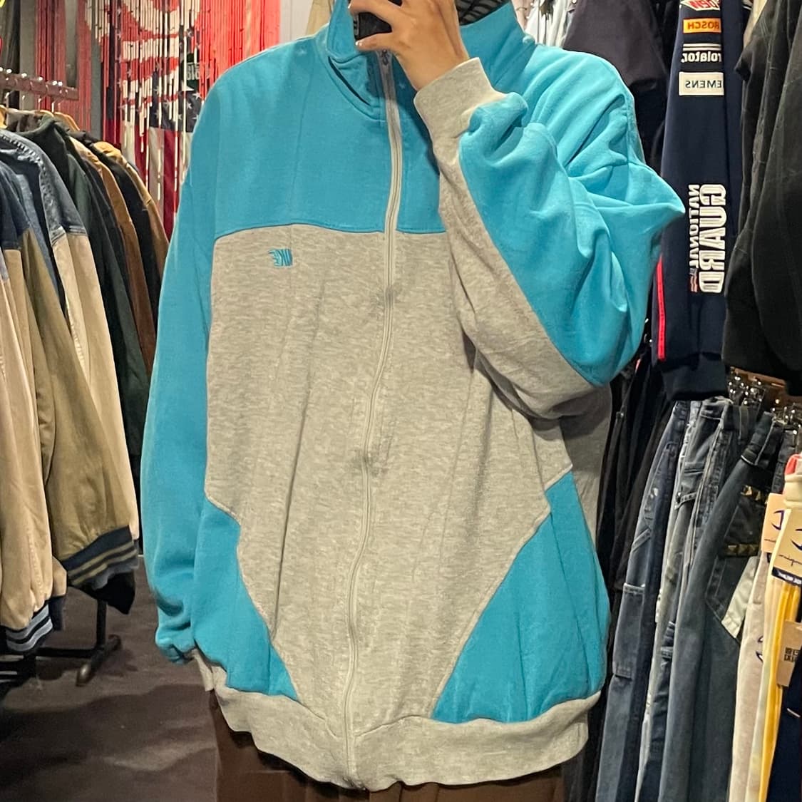 [IM] 나이키 스웻 집업 아쿠아그린 상품이미지4