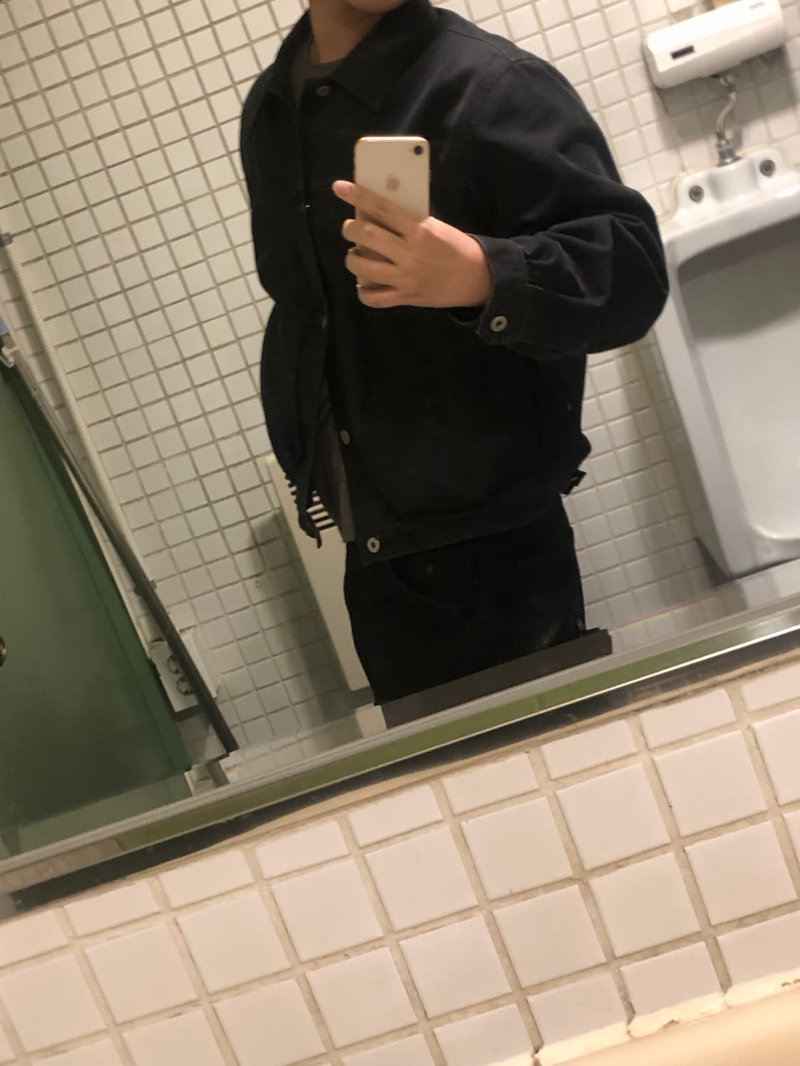 폴리테루 유즈드 트러커 자켓 (레더 카라) 25ss 상품이미지3