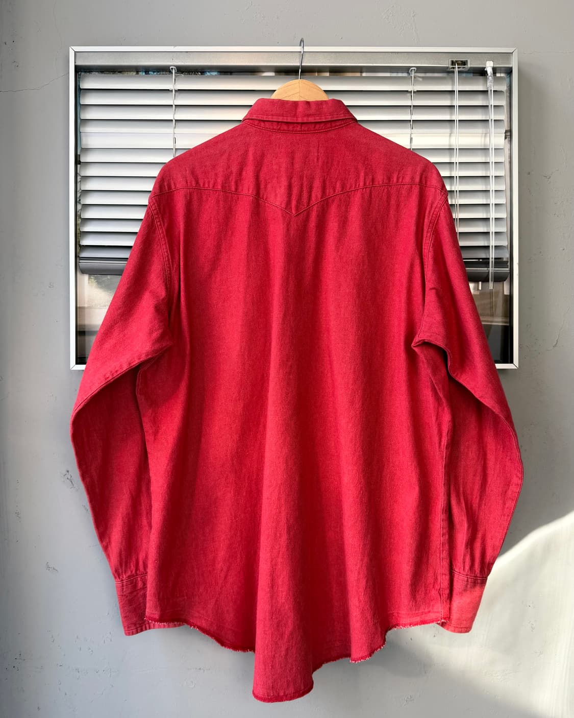 Wrangler 80-90s USA x-long tails 웨스턴 셔츠 상품이미지6