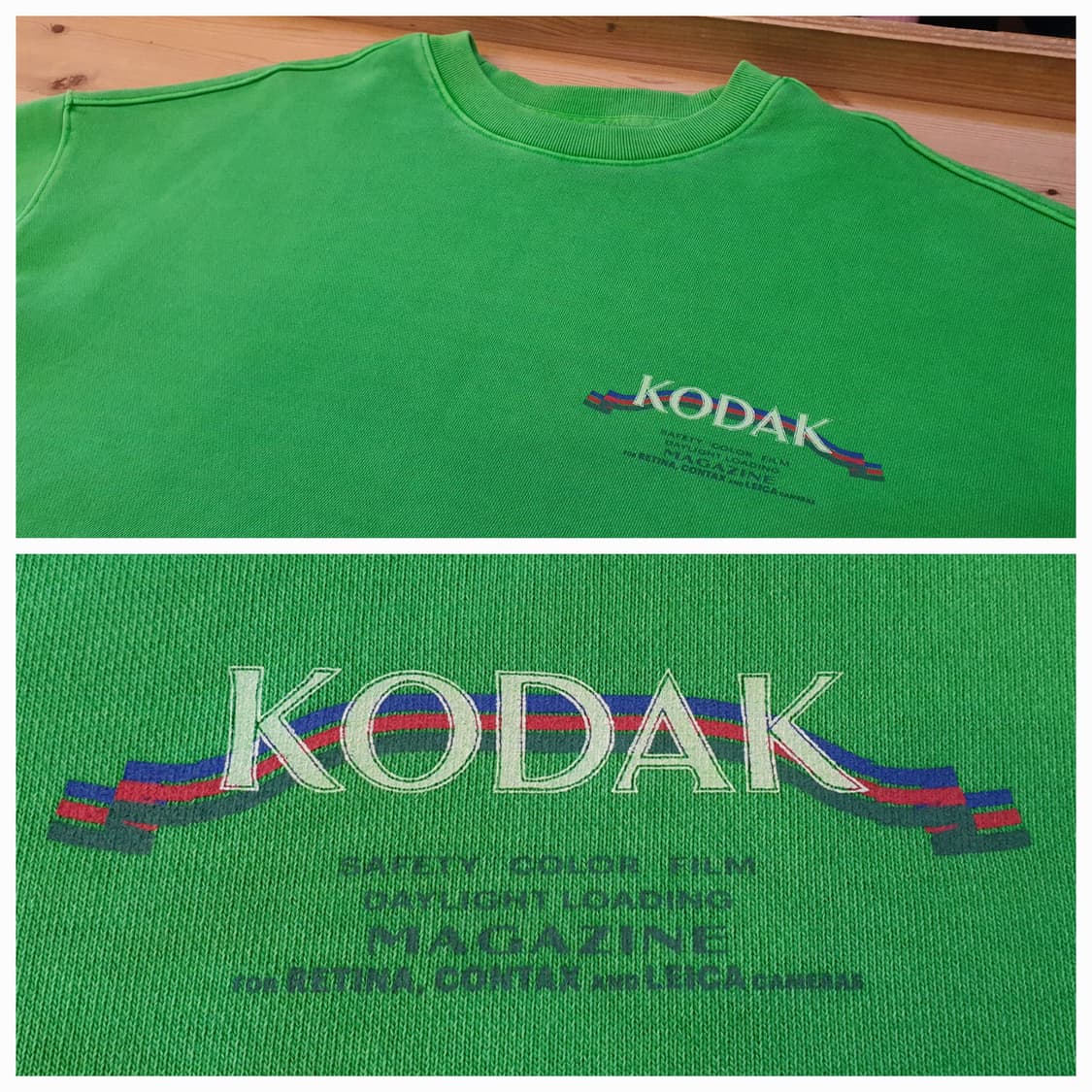 100/105.Kodak 워싱 맨투맨 상품이미지3