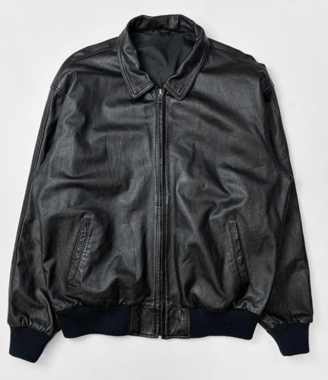 빈티지 양가죽 자켓 블루종 상품이미지1