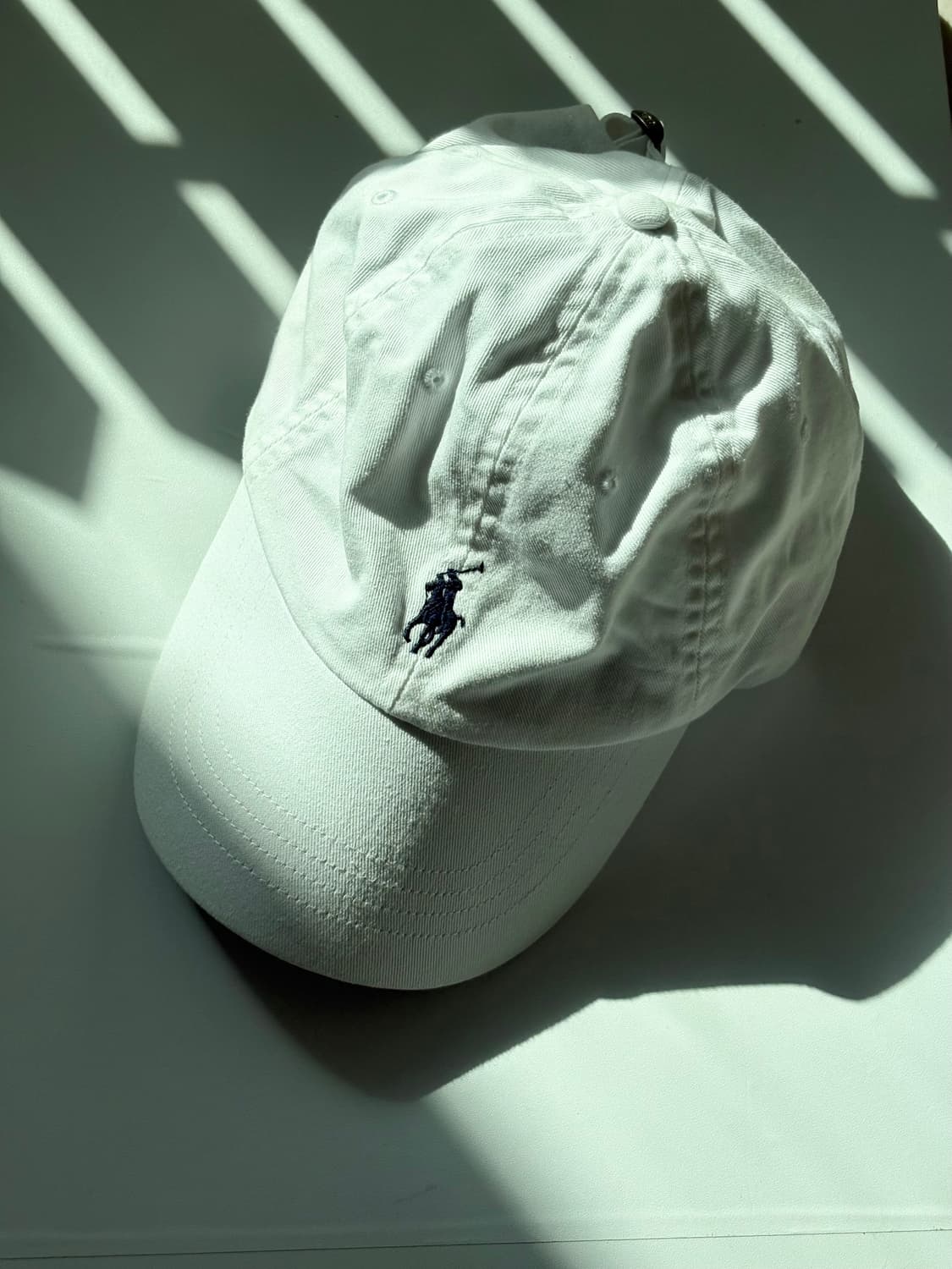 폴로 x 무신사 화이트 치노 볼캡 상품이미지1