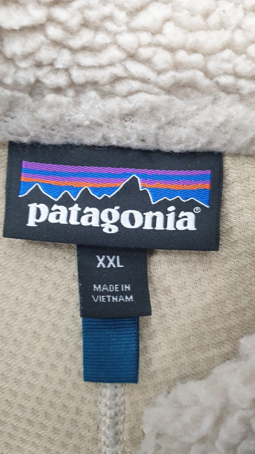 파타고니아 레트로 파일 플리스 아이보리 xxl 상품이미지3