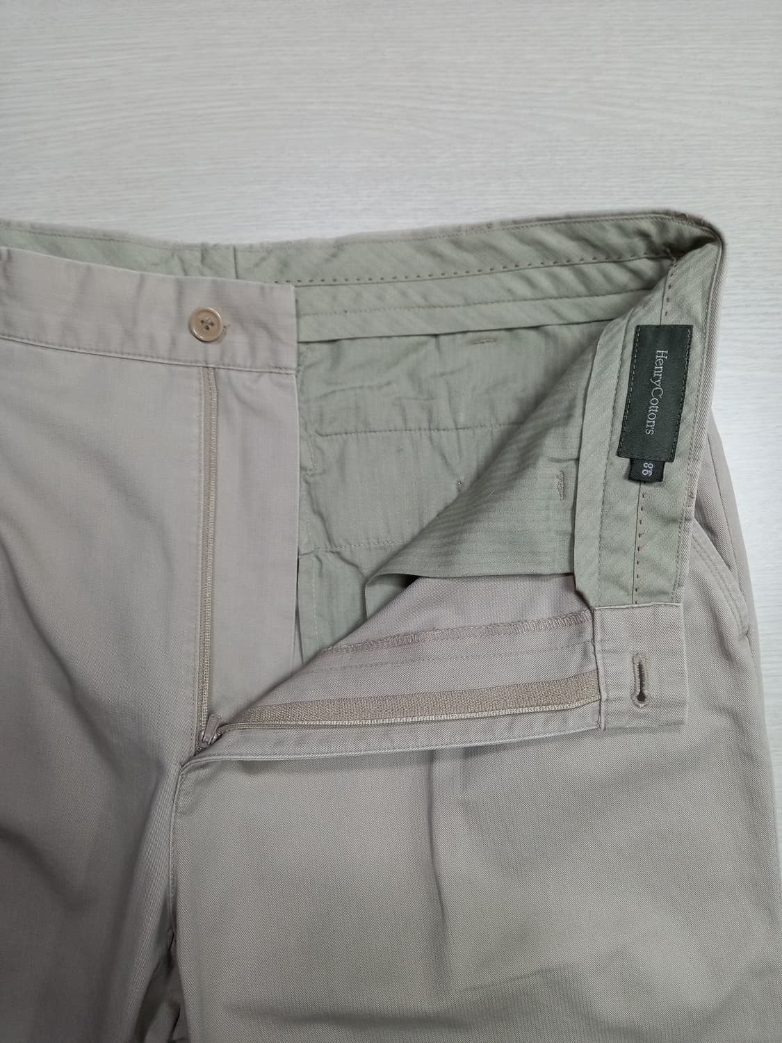 32 HenryCottons 일자 치노 베이지 32-388 상품이미지6