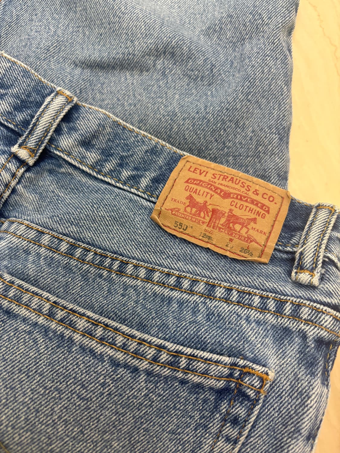 리바이스550청바지 데님 팬츠 빈티지 ( 사이즈 맞으시면 데려가세요..) 상품이미지2