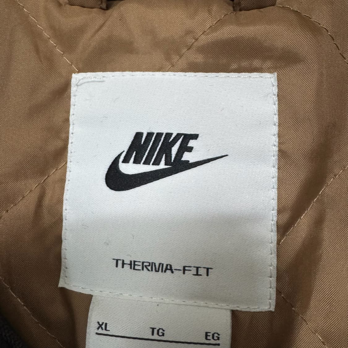 나이키 스우시 써마핏 누빔 코치자켓 XL/105  상품이미지5