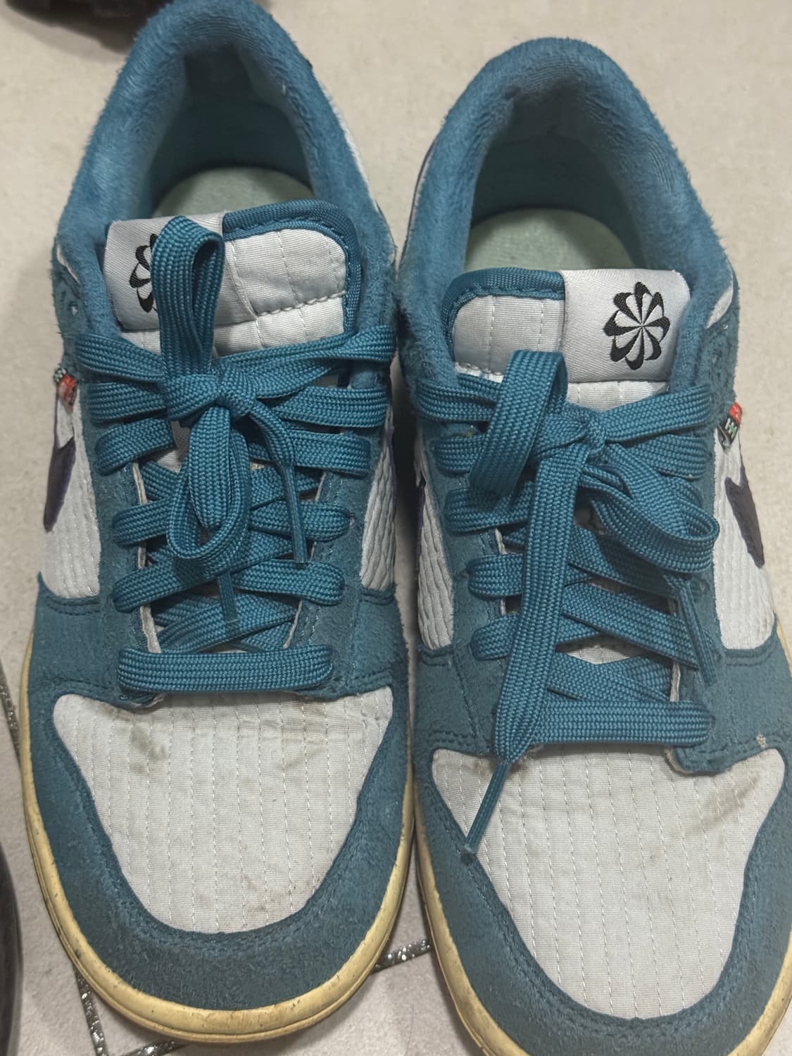 나이키 덩크로우 토스티 그레이블루 235 상품이미지4