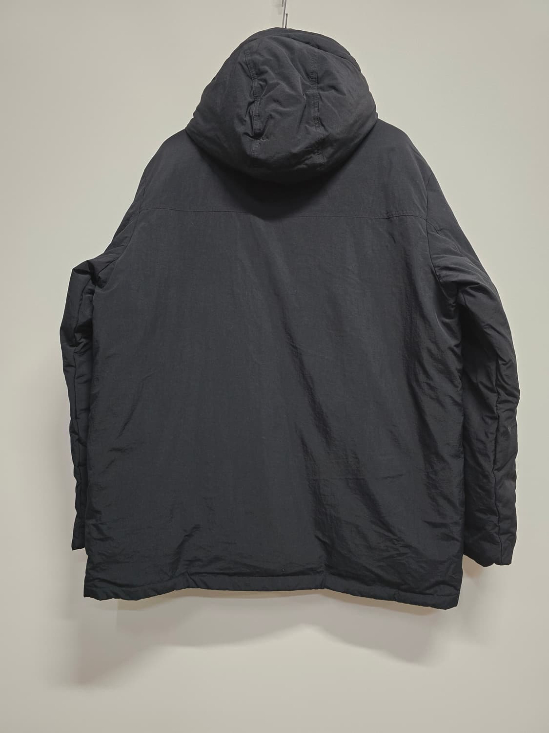 컬럼비아 블랙 후드 하프패딩 자켓2xl 상품이미지4