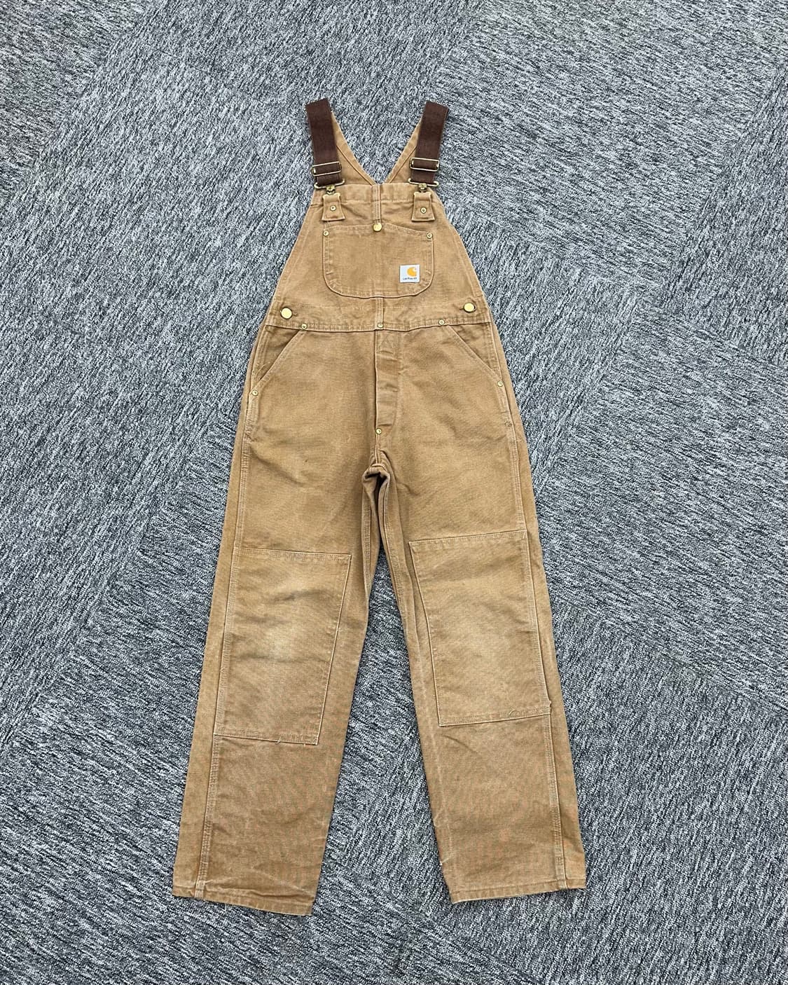 (14~16)칼하트 더블니 USA 오버롤 KIDS-M1216 상품이미지1