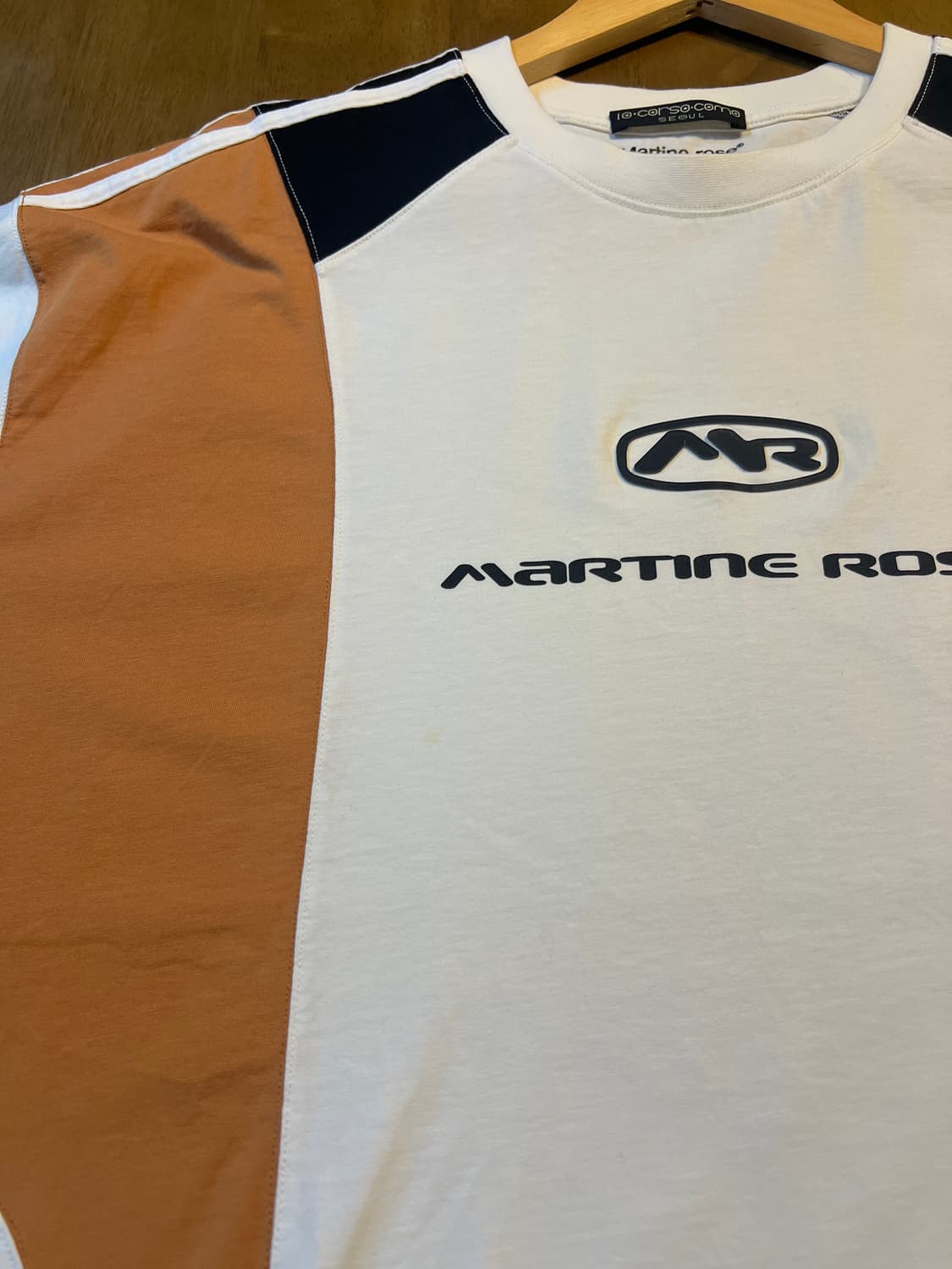 마틴로즈 오버사이즈 패널 티셔츠 상품이미지3