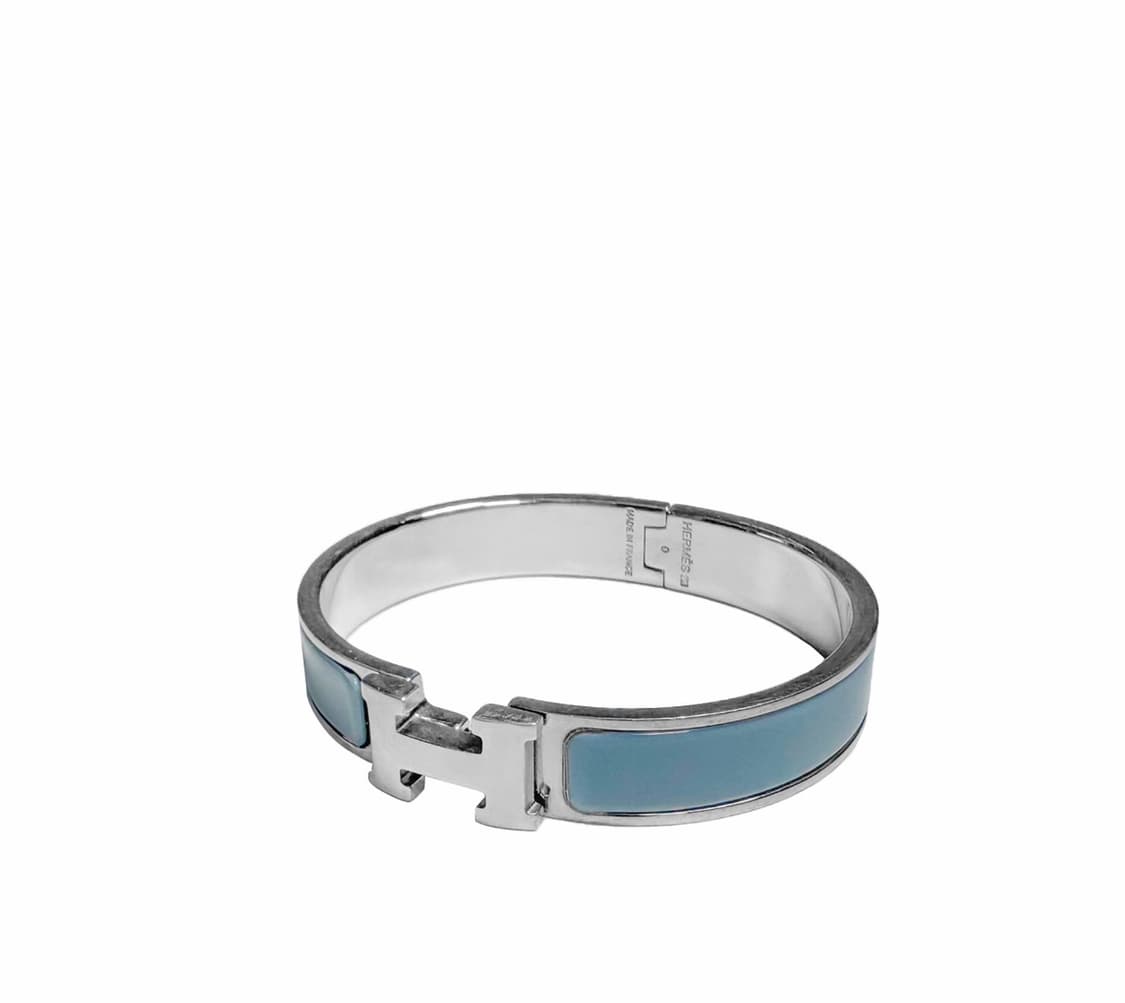 [PM] 에르메스 클릭아슈 H 뱅글 브레이슬릿 팔찌 라이트 블루 상품이미지2