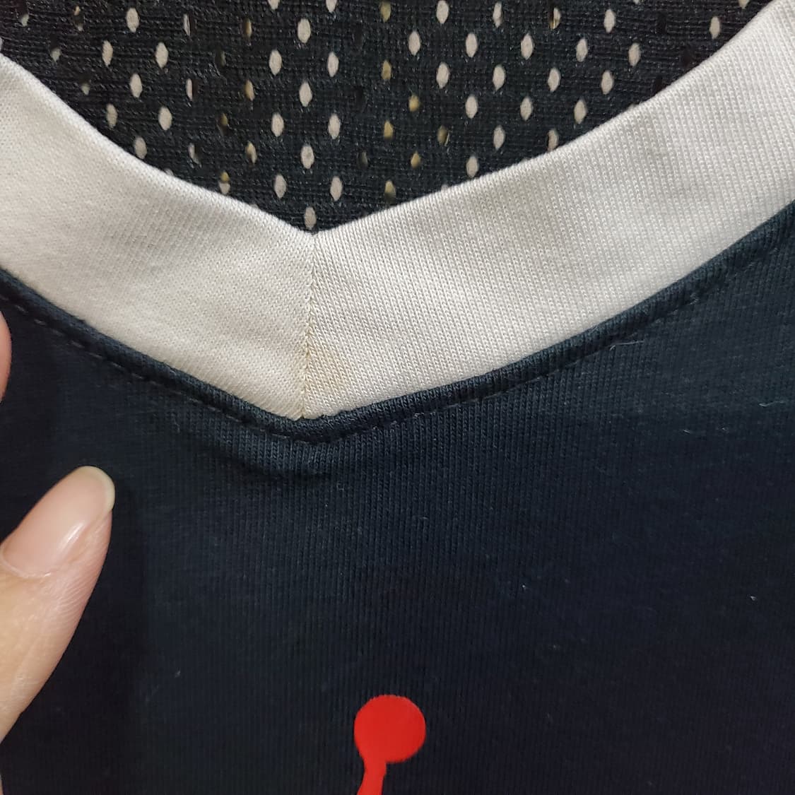 조던 농구 져지 블랙  드라이핏  민소매  상품이미지5