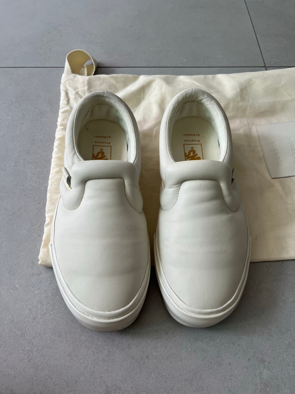 반스 x 프로엔자 슐러 슬립온 화이트 270 상품이미지4