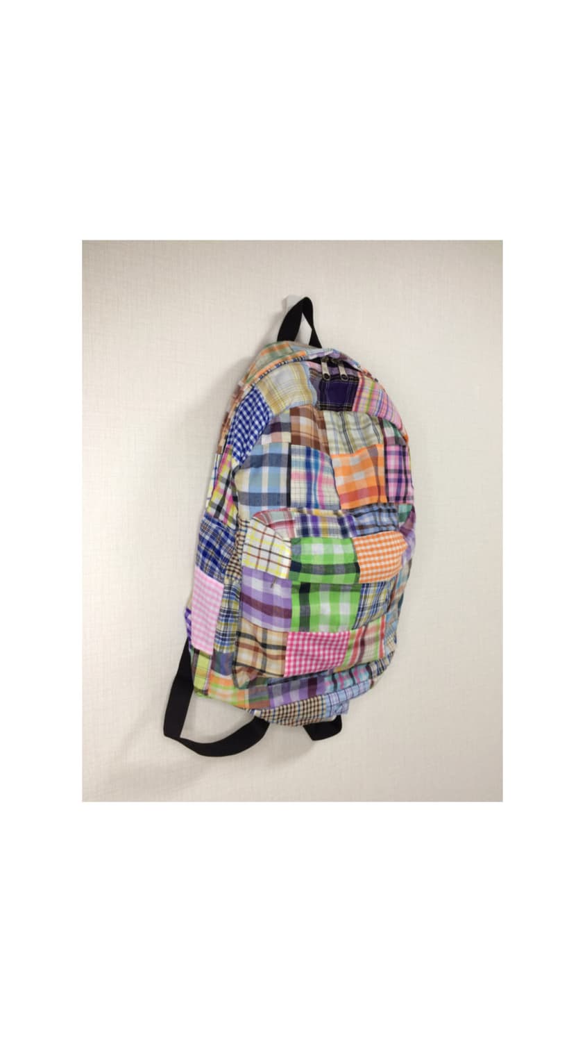 빈티지 컬러풀 패치워크 백팩 상품이미지4
