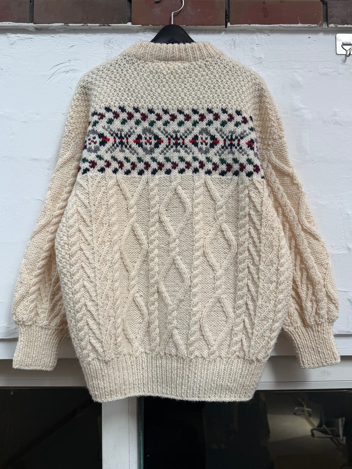 Glenshee Woollens 스코틀랜드 울 니트 스웨터 42 상품이미지8