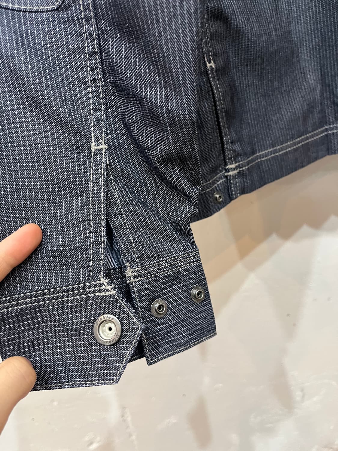 디키즈 핀스트라이프 스트레치 워크자켓 M 상품이미지6