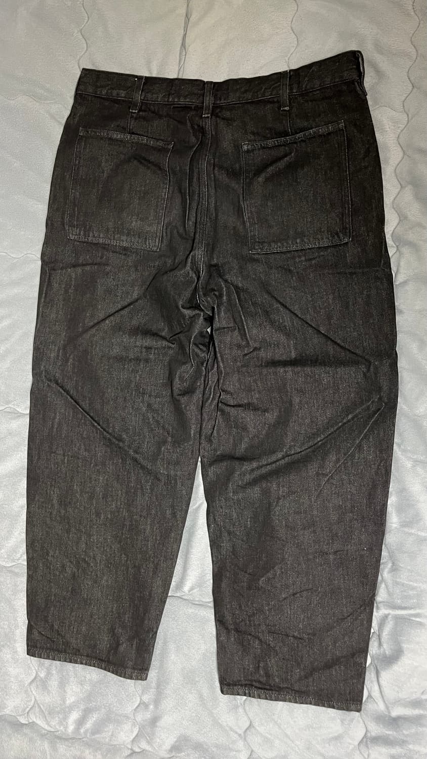 유니클로 와이드 테이퍼드진 상품이미지2