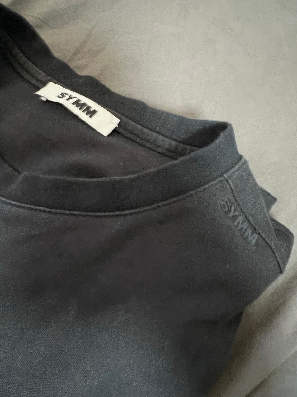 (L) SYMM 롱슬리브 블랙 상품이미지5
