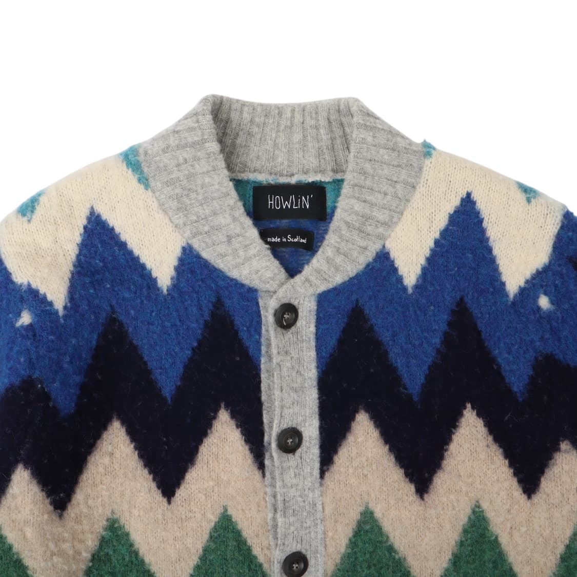 Howlin 하울린 10주년 패턴 울 가디건 상품이미지2