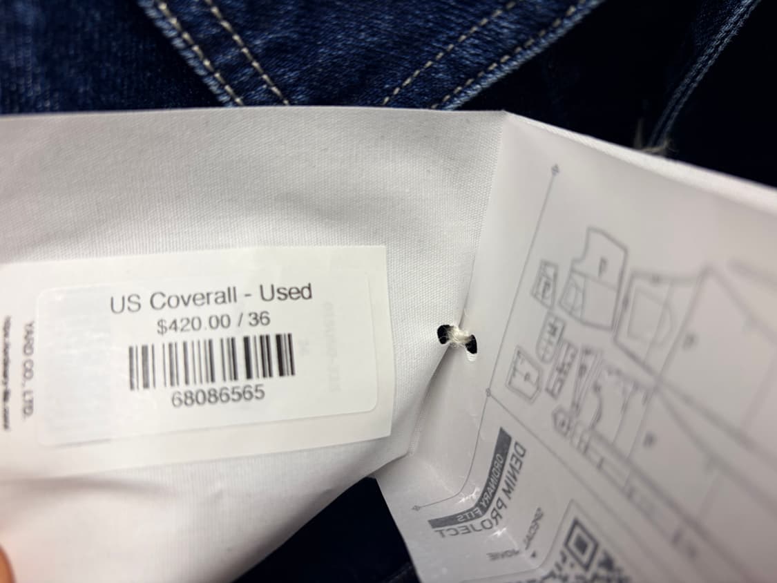 오디너리핏츠 ORDINARY FITS US 커버올 36 사이즈 상품이미지5