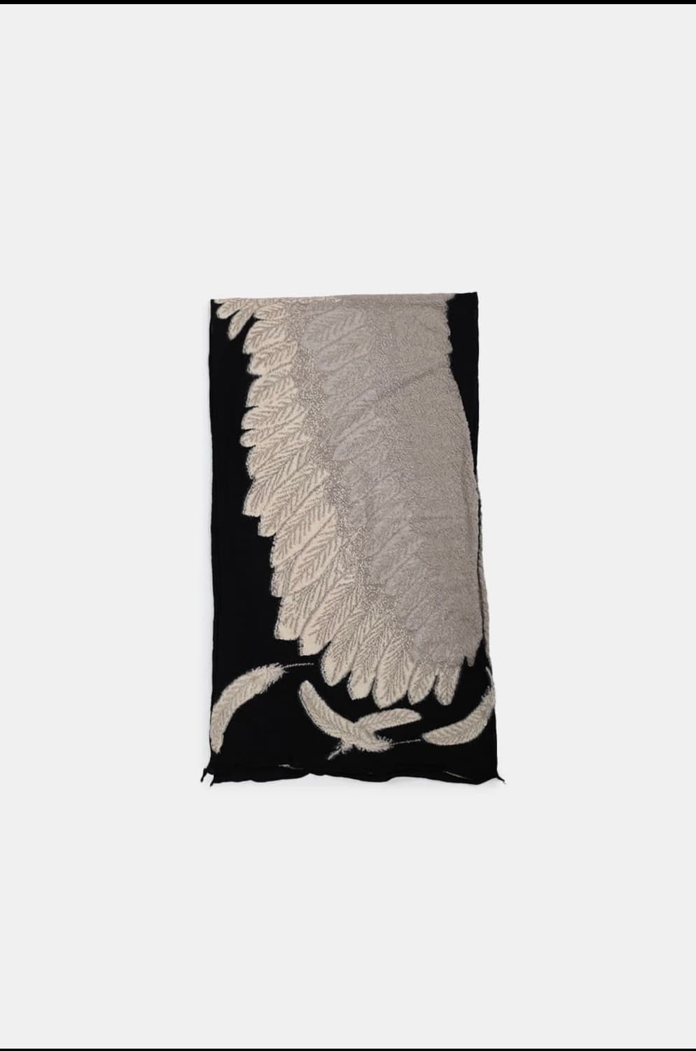 (새상품) 캐피탈 풀링 울 스카프 오와시 블랙 상품이미지2