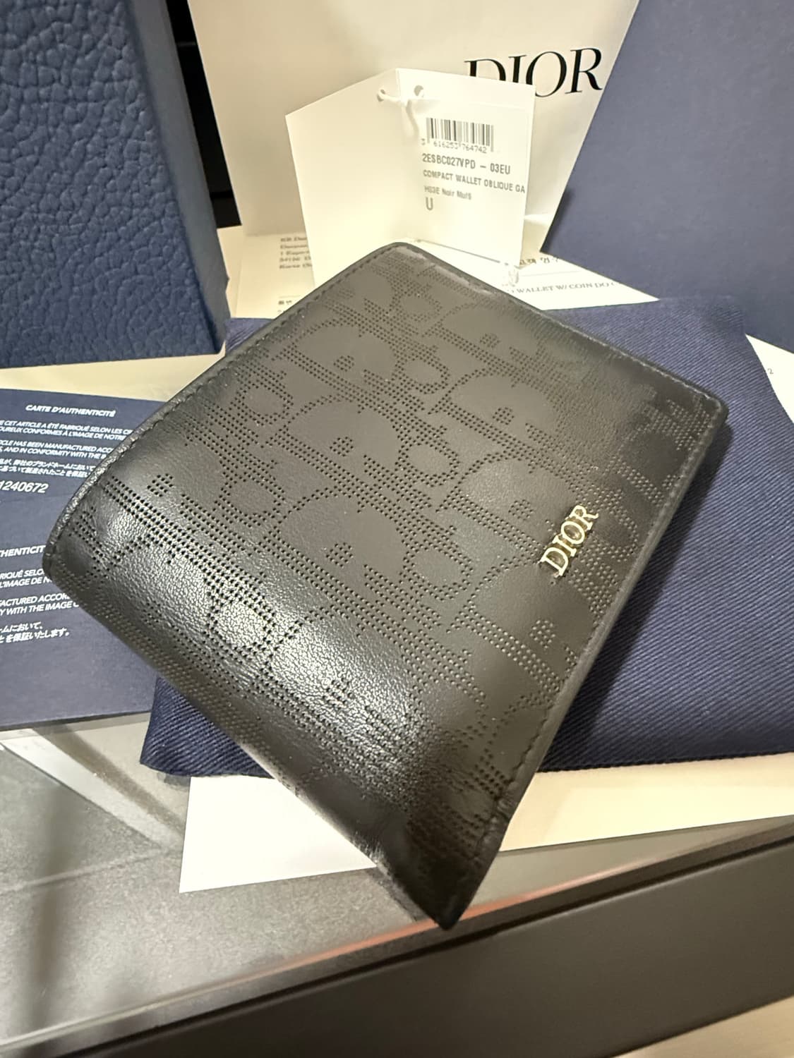 (정품) 디올오블리크 갤럭시 반지갑 상품이미지2