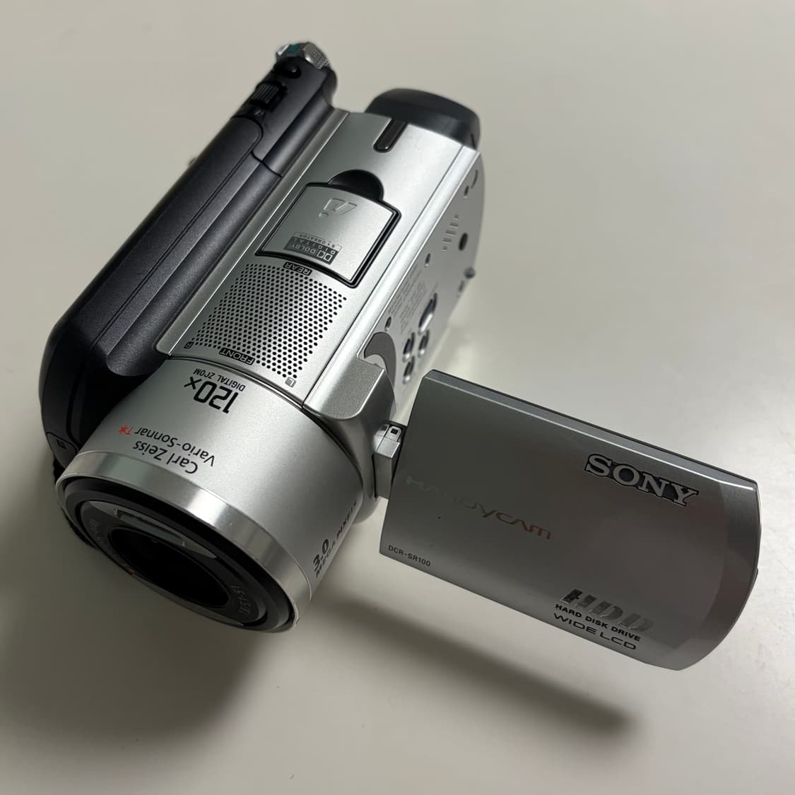 풀박/하이앤드) 소니 dcr-sr100 실버 빈티지 캠코더 상품이미지1