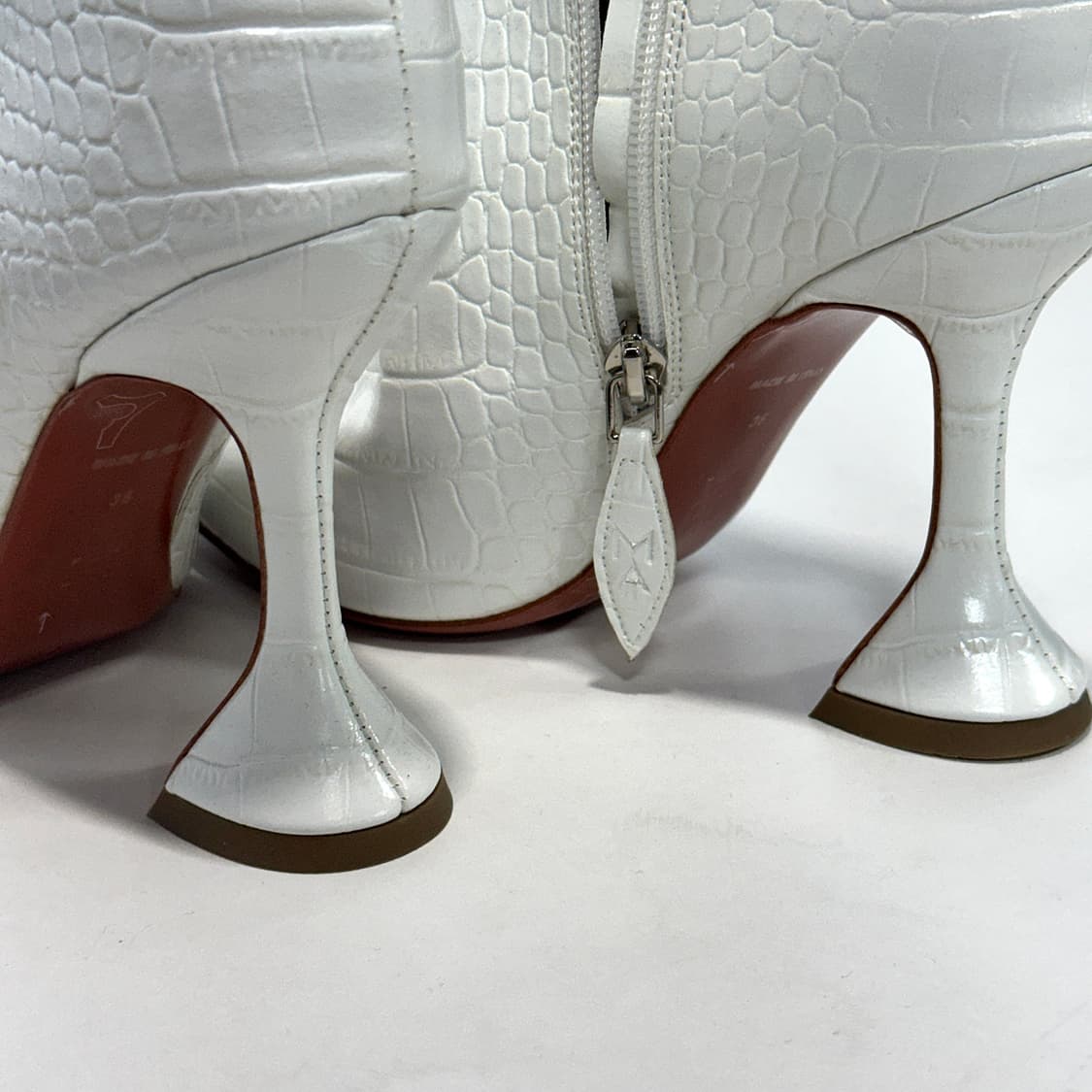 AMINA MUADDI 레더 롱 부츠 상품이미지6