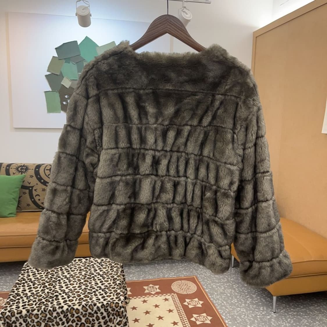 자라 핀터감성 몹와이프코어 락시크 힙 퍼자켓 M C09058 상품이미지4