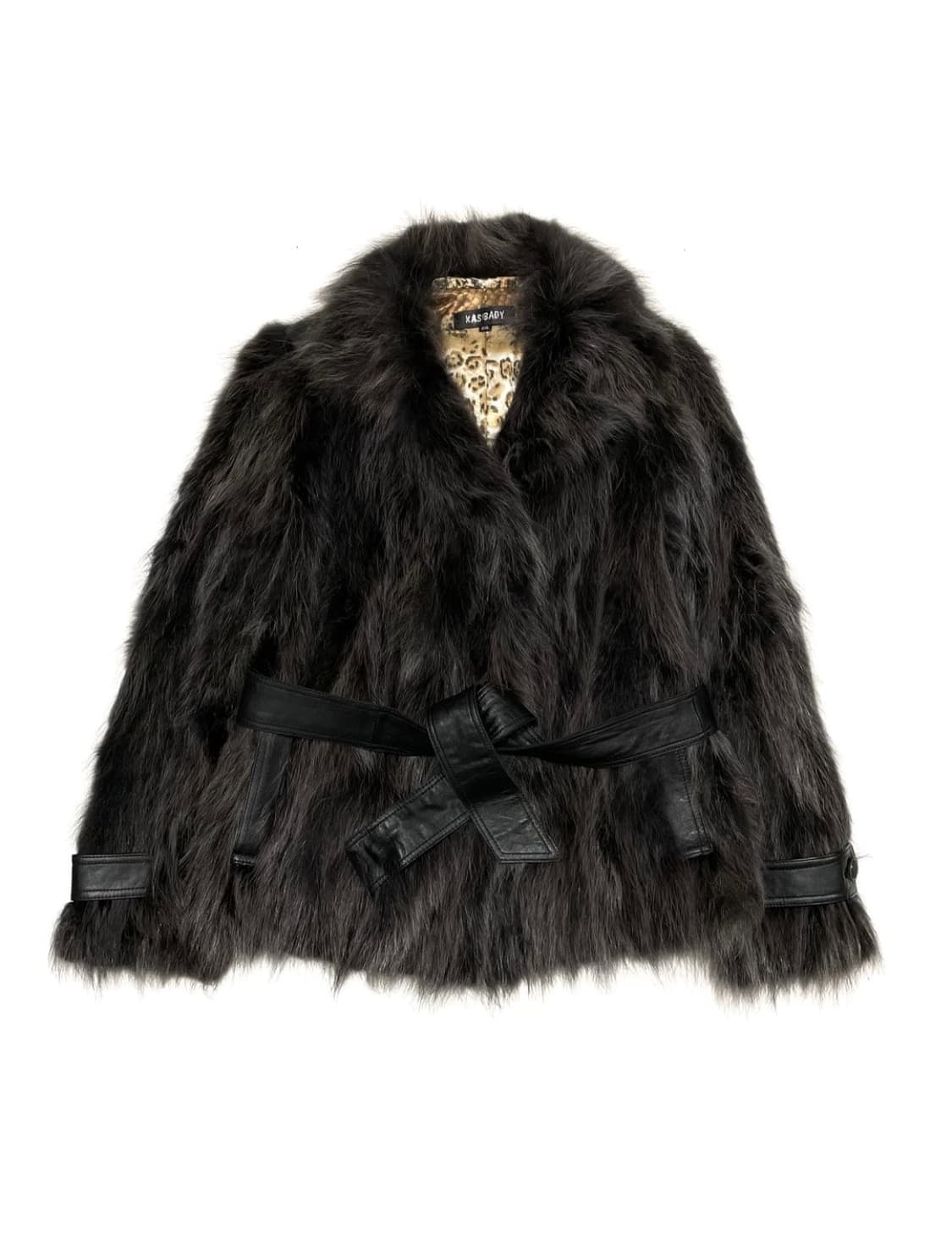 빈티지 라쿤 퍼자켓 그레이 상품이미지2