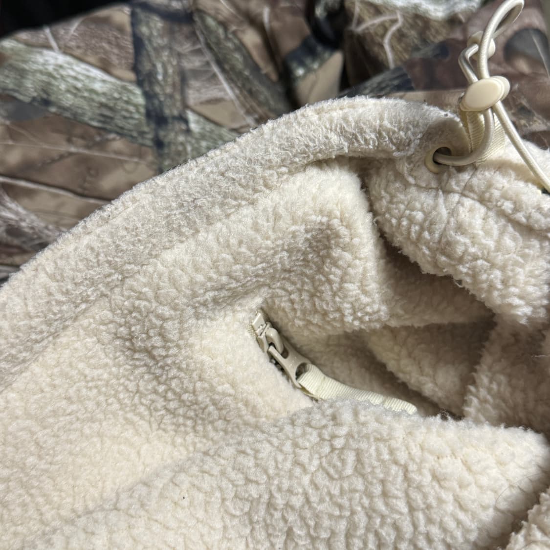 슈프림 폴라텍 리버시블 풀오버 폴 카모 L  24FW 상품이미지7